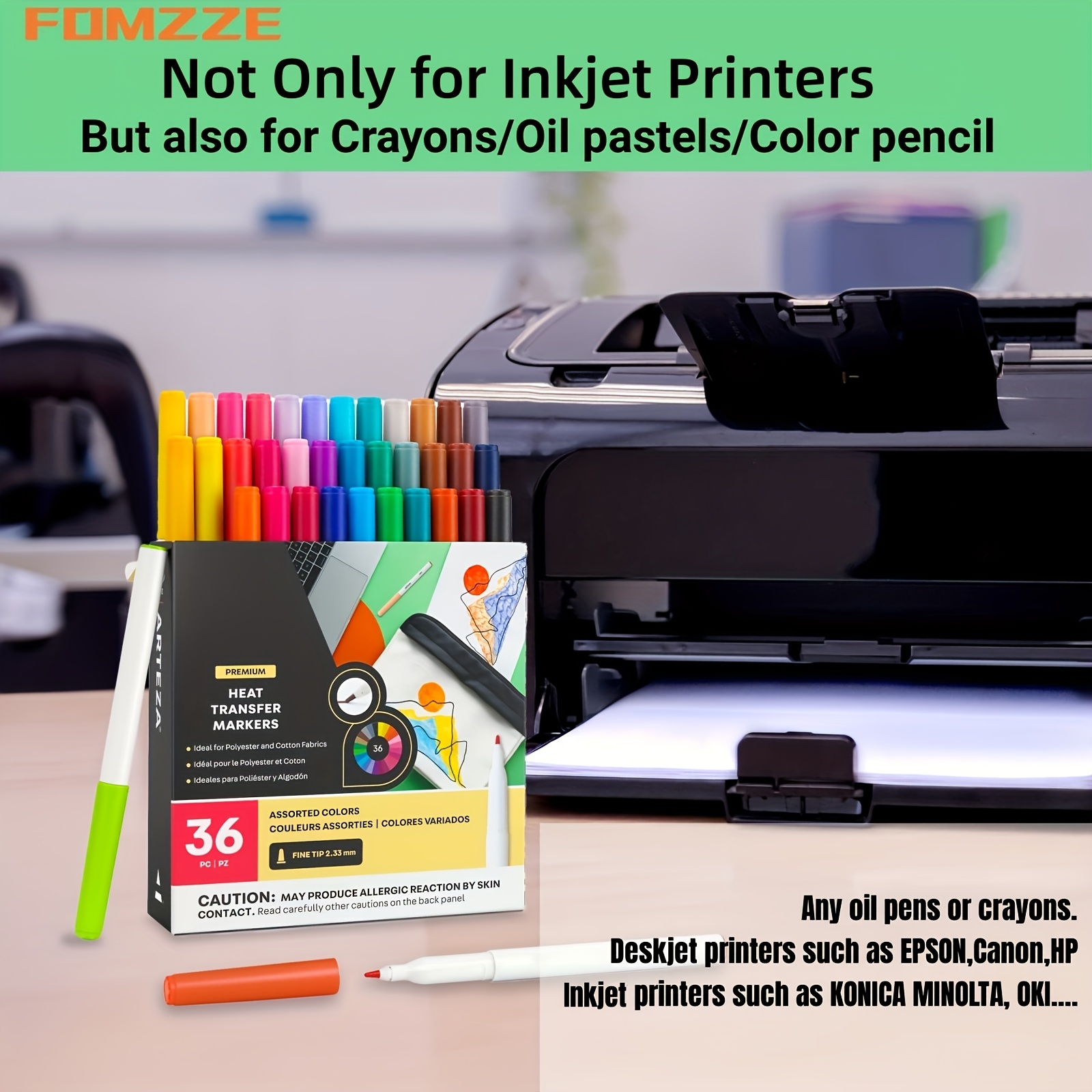 10 Sheets Iron on Heat Transfer Paper for Black and Dark Color T  Shirts,Printable Heat Transfer Vinyl for Any Inkjet Laser