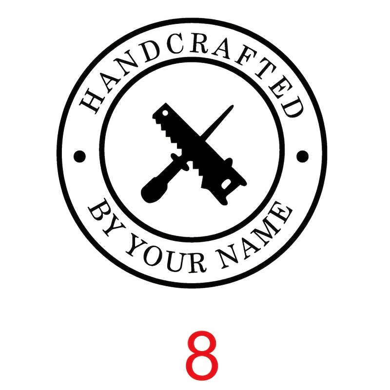 TEMU Custom For Wood - Wood Personalized Stamp For Woodworking And Crafts Designs Or Text On Wooden Items Crafters