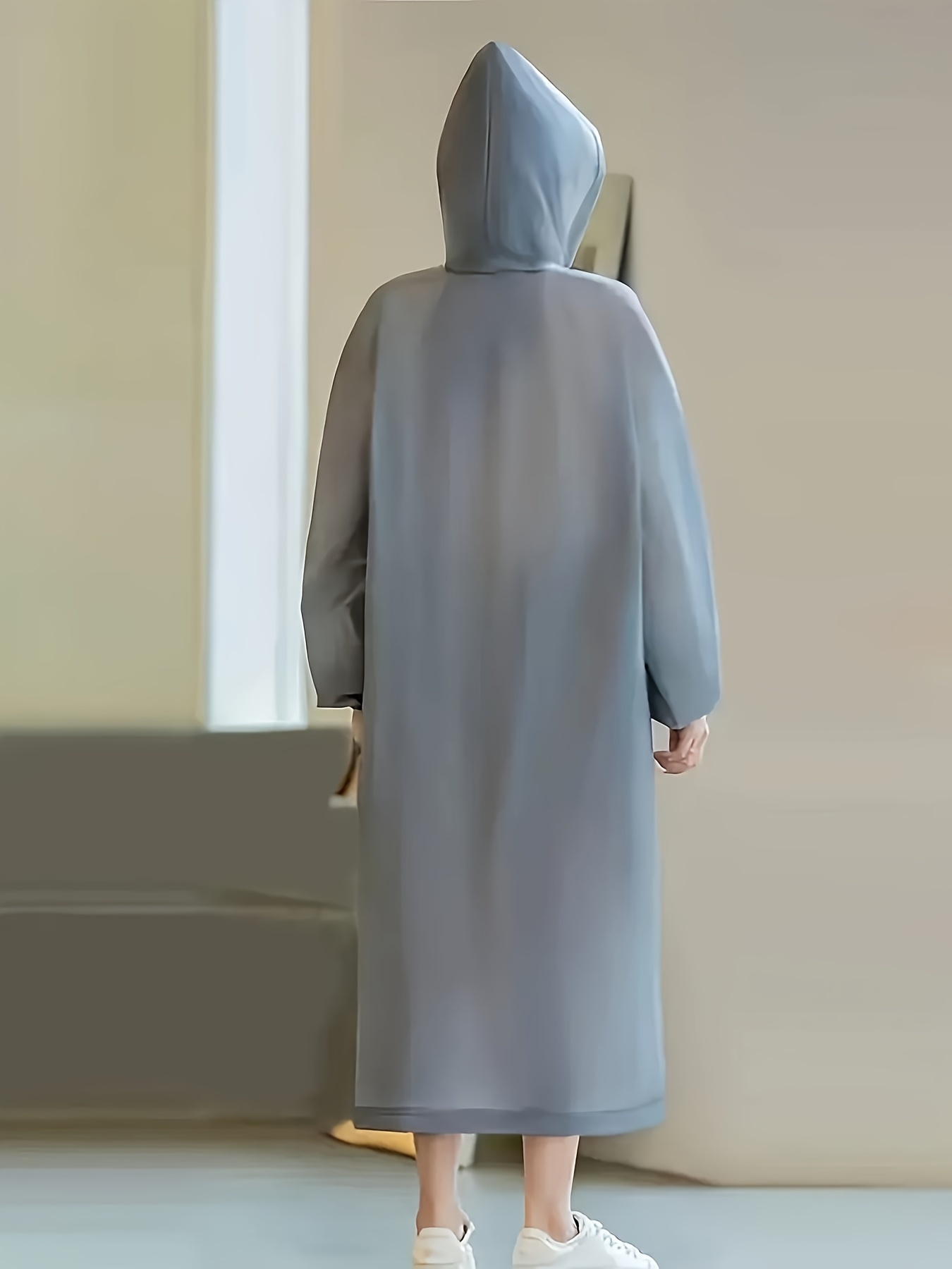 unisex eva raincoat waterproof hooded rain jacket Temu United