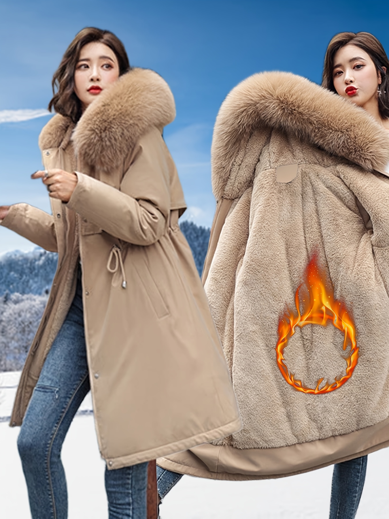 TARIENDY Long Coats for Women Reversible Winter Trench Coats for 並行輸入品 Cotopaxi Rain Jacket TARIENDY Trench Coat For Women 2025