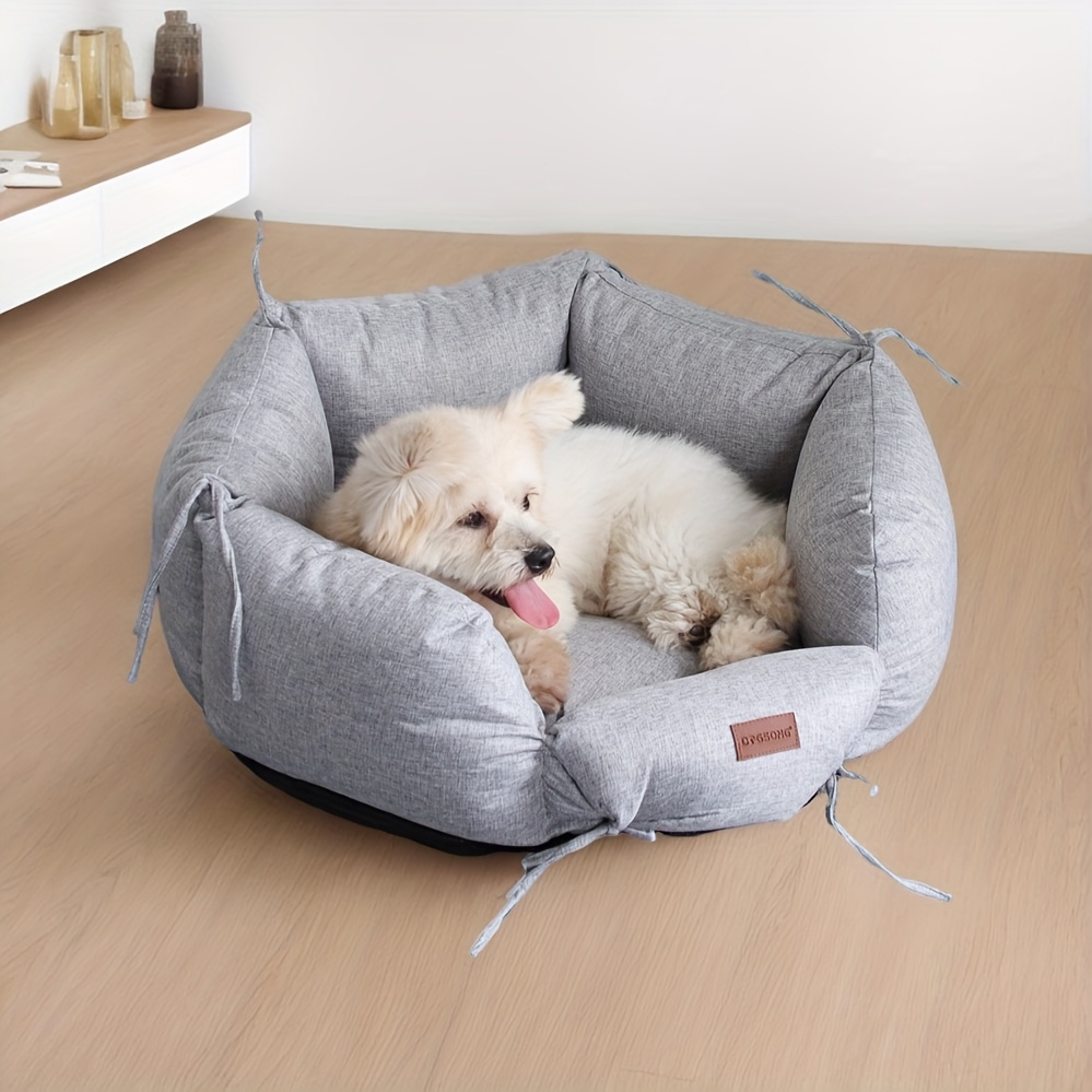removable and washable dog bed for small and medium dogs and cats comfortable and durable pet bed Product details 5