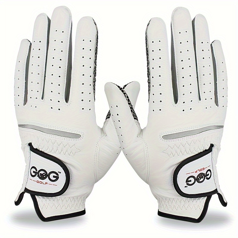 

1pc Golf Gloves, Sheepskin Non-slip Sports Gloves For Men, Left Or Right Hand