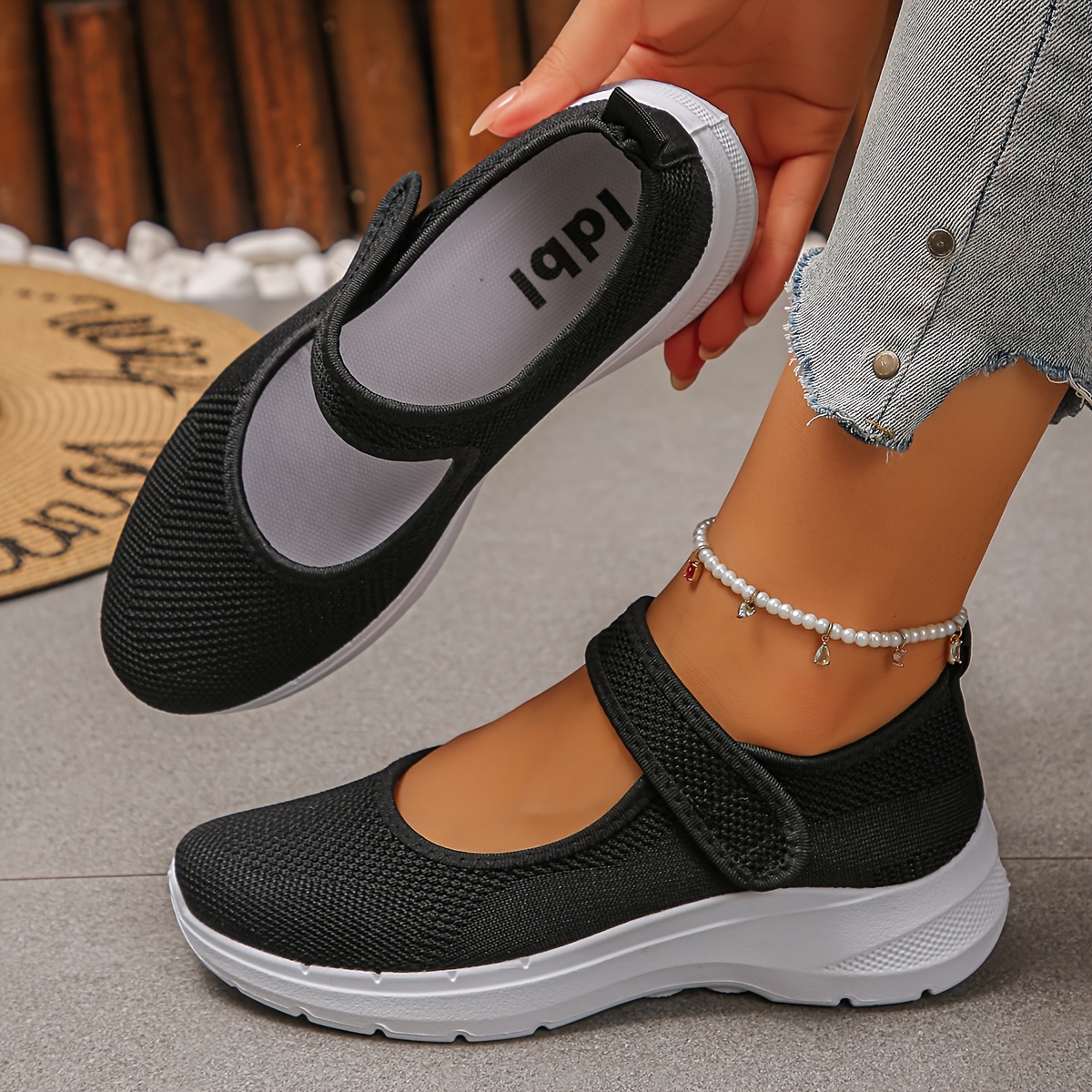 TEMU Scarpe Mary Jane da donna con suola morbida e confortevole - Versatili per casa, lavoro, passeggiate e casual con traspiranti, Scarpe da donna,