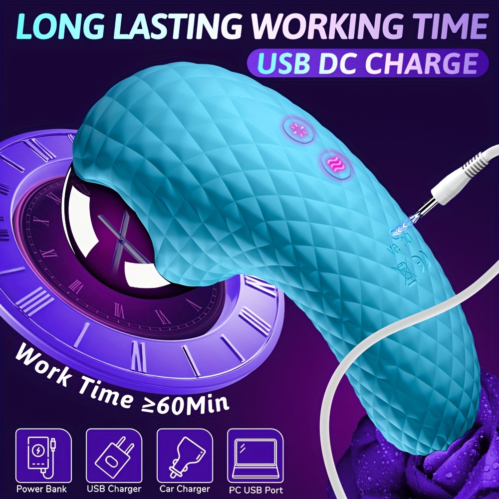 . weiblicher klitoris-stimulator mit kraftvoller vibrationsfunktion - silikonmaterial, usb-lademodus, sexspielzeug für paare, erwachsenenweiches spielzeug Produktdetails 4