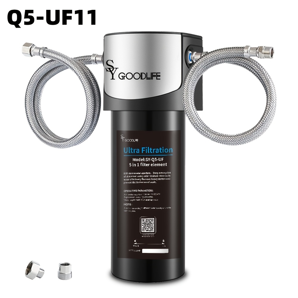 Sygoodlife 0.01 Uf Under Sink Water Purifier Filtration System To Kitchen , Reduce , , & Odor