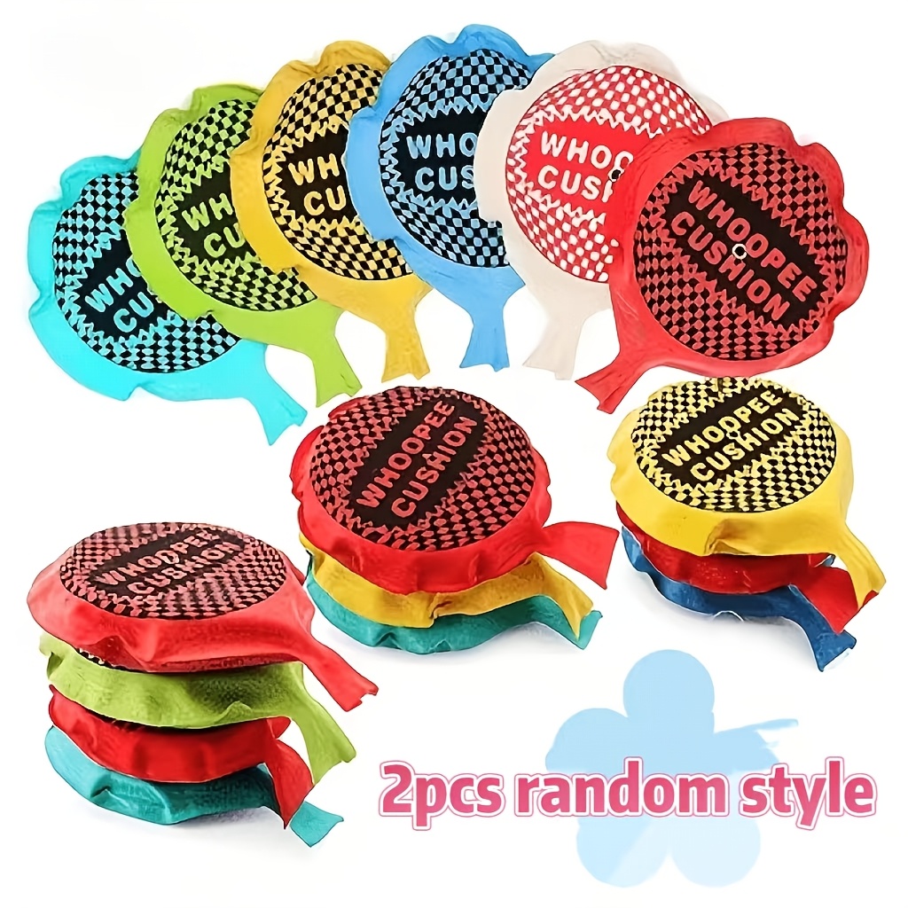 TEMU Lot de 2 farces magiques amusantes de couleur aléatoire, blague magique drôle avec pet, fournitures de fête pour adultes, accessoires de
