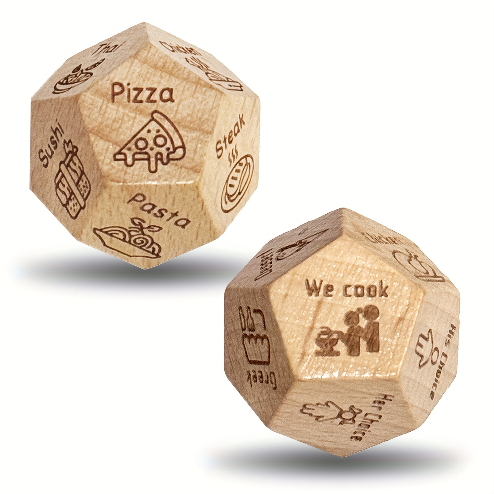 

2pcs Dice - For Nights & , For Anniversaries, 's Day, Birthdays & Christmas