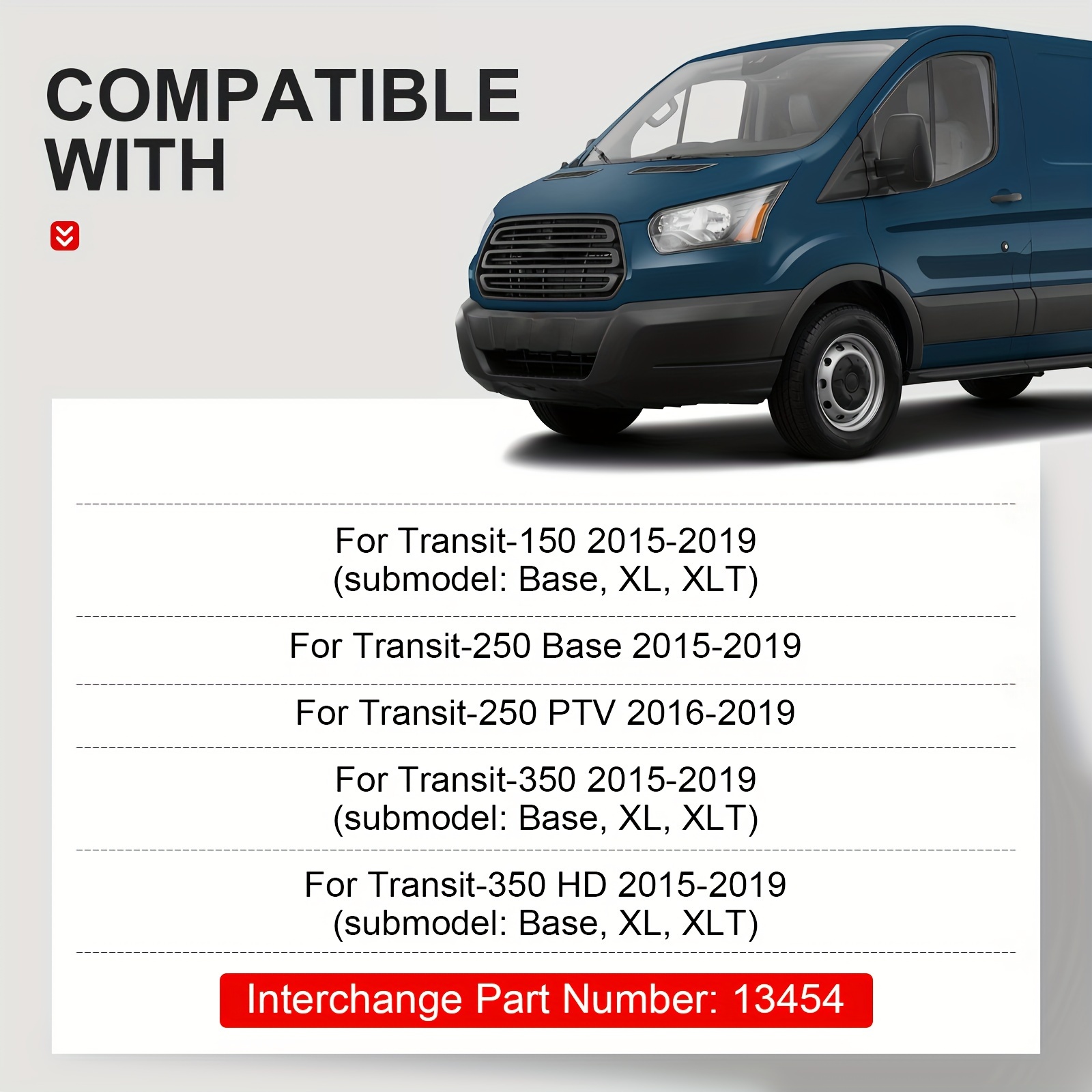 13454 радиатор, для ford для transit-150 base/xl/xlt радиатор с 2015 2016  2017 2018 2019, для ford для transit-250 base радиатор с 2015 2016 2017  2018 2019, для ford для transit-250 ptv радиатор с 2016 2017 2018 2019,  радиатор двигателя автомобиля mt ...