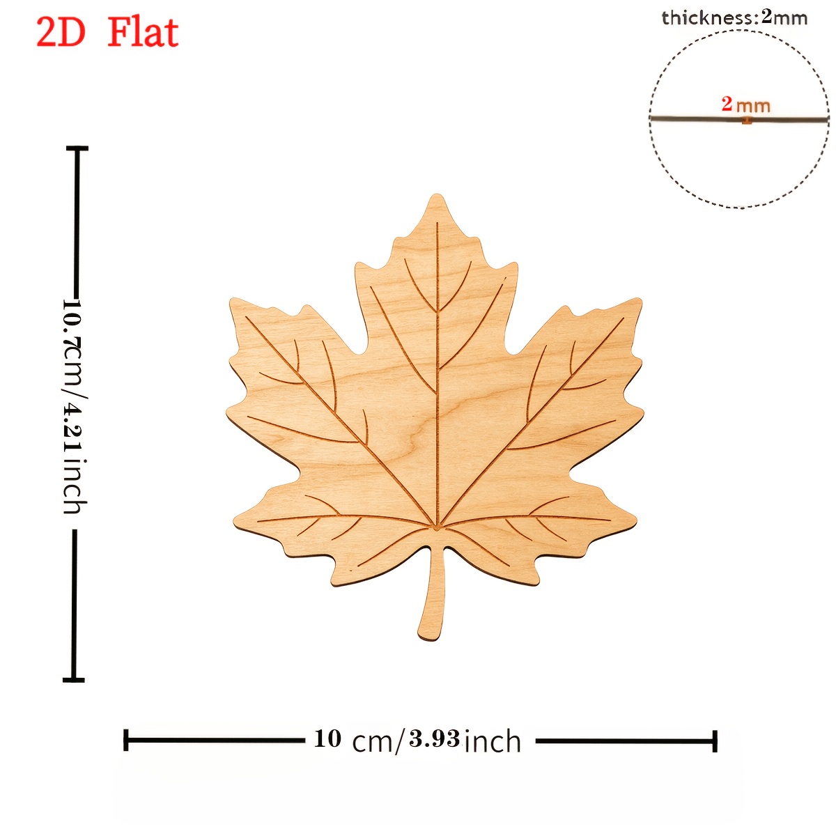 TEMU 2d Flat Suitable For Gift 2d Flat Printed Wooden 6pcs Set Of Wooden Coasters, Heat-resistant Coasters, Anti-scald Table Mats, Plate Coasters,