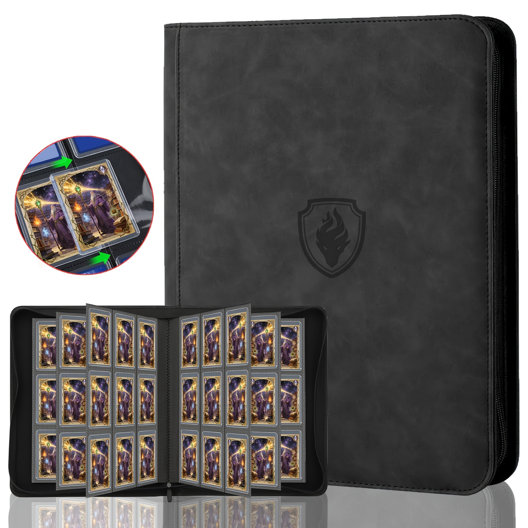 how many holos per booster box Collectible Card Binder main image 1
