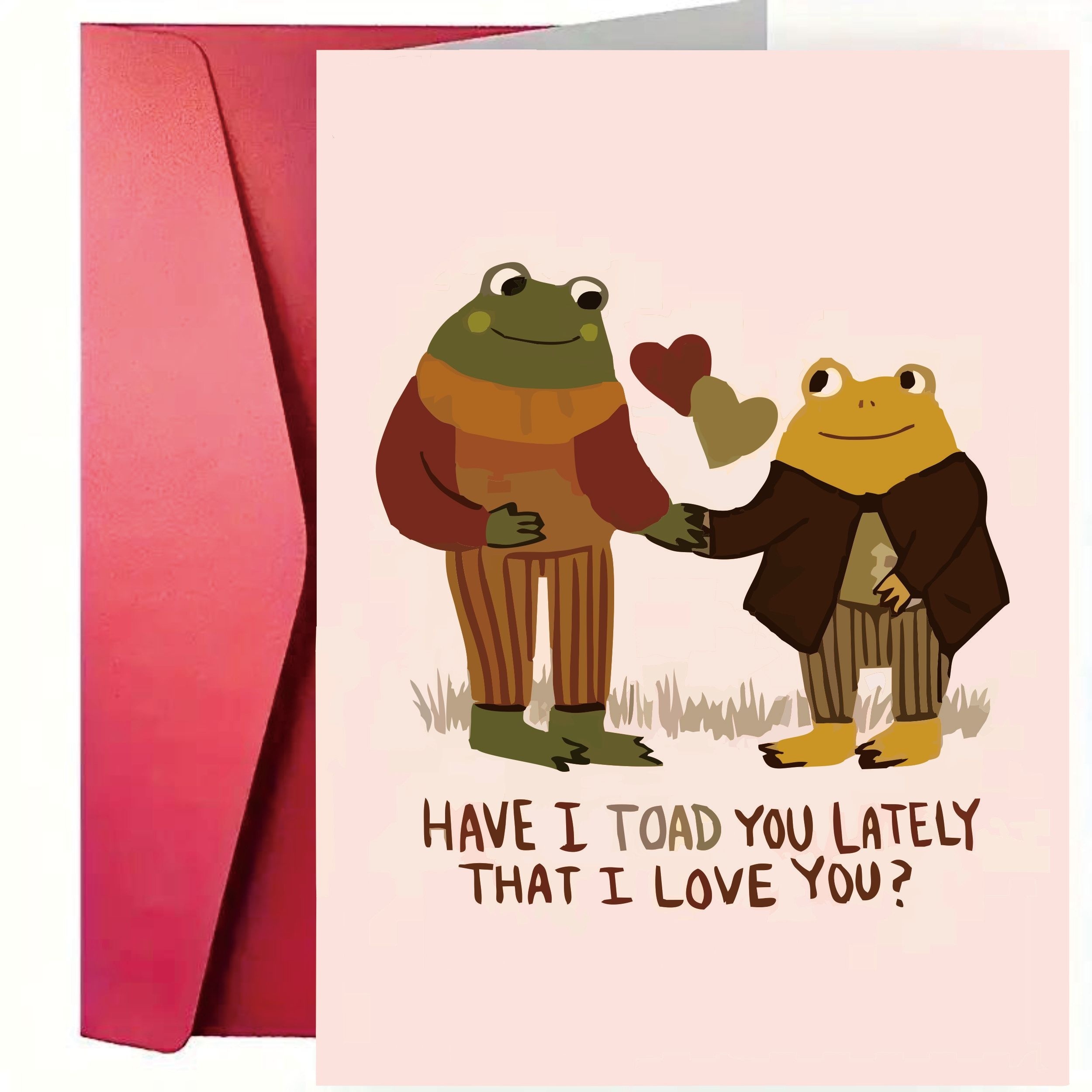 

Frog-themed Birthday Card For Enthusiasts - Perfect Gift For Men, Unique Thank You & - Self-sealing, High-gloss , Ideal For Housewarming, Thanksgiving, Graduation, Father's Day - Unusual Item, 1pc