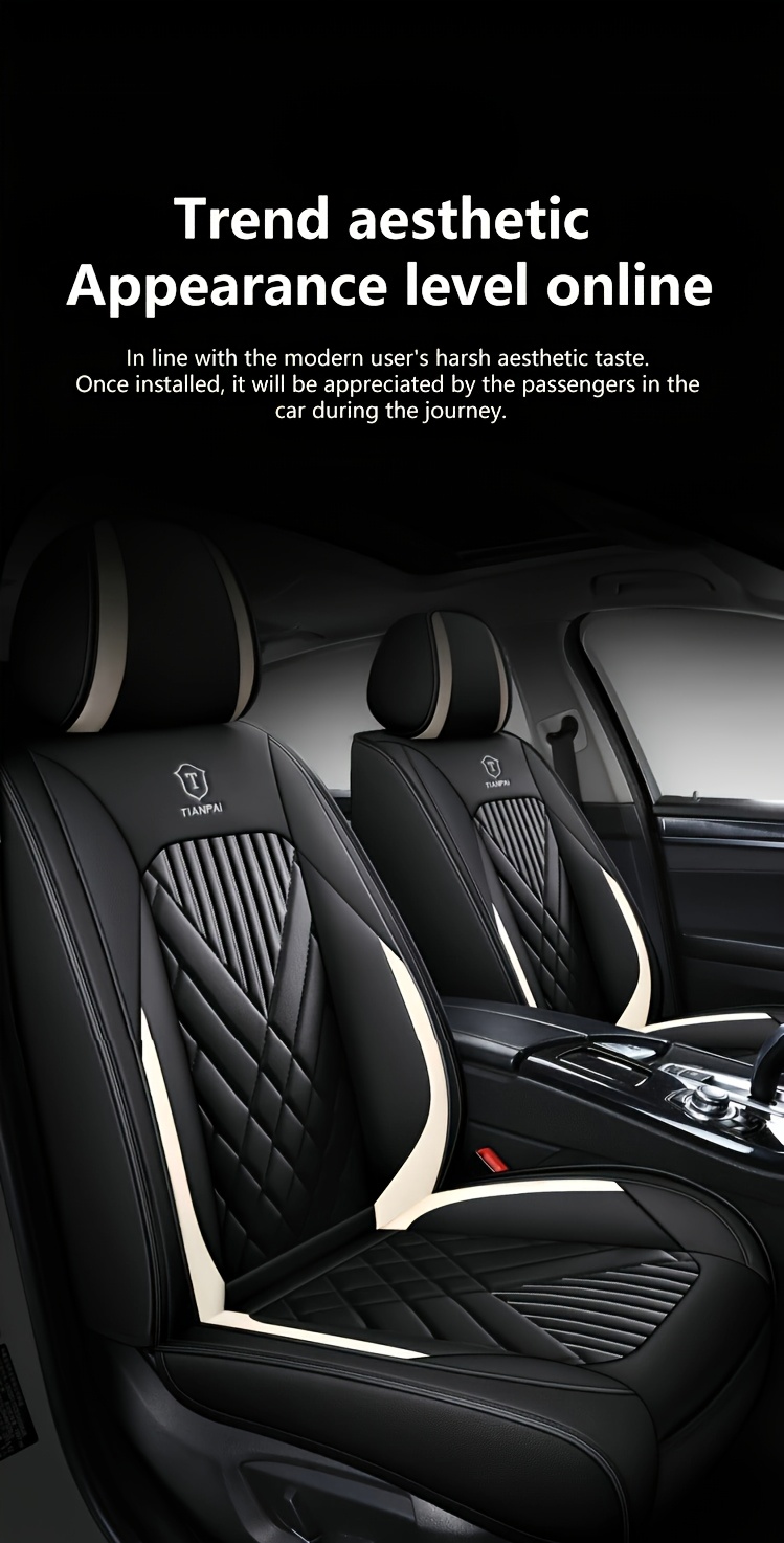 seats seat cover breathable full surround auto front rear Temu