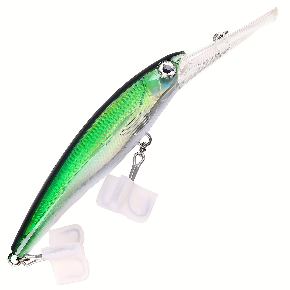 Lot de 10 grands leur de pêche et hameçons refbobm