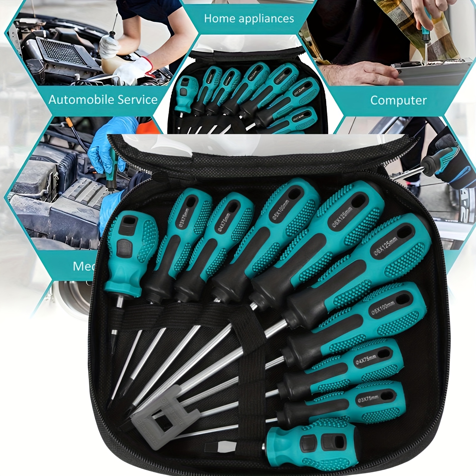 5er Set S2 Magnet-Bits Fünfeck – Schraubendreher-Aufsätze Für Sicherheitsschrauben, 1/4 Zoll Antrieb