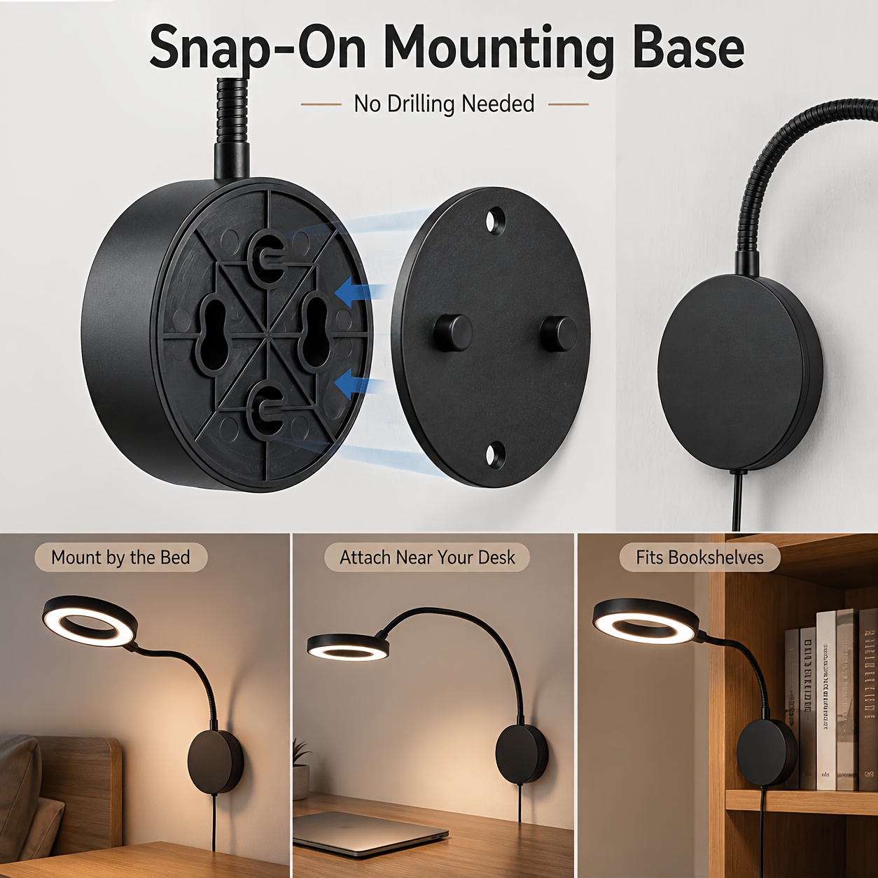 360° Adjustable LED Wall Mounted Smart Light