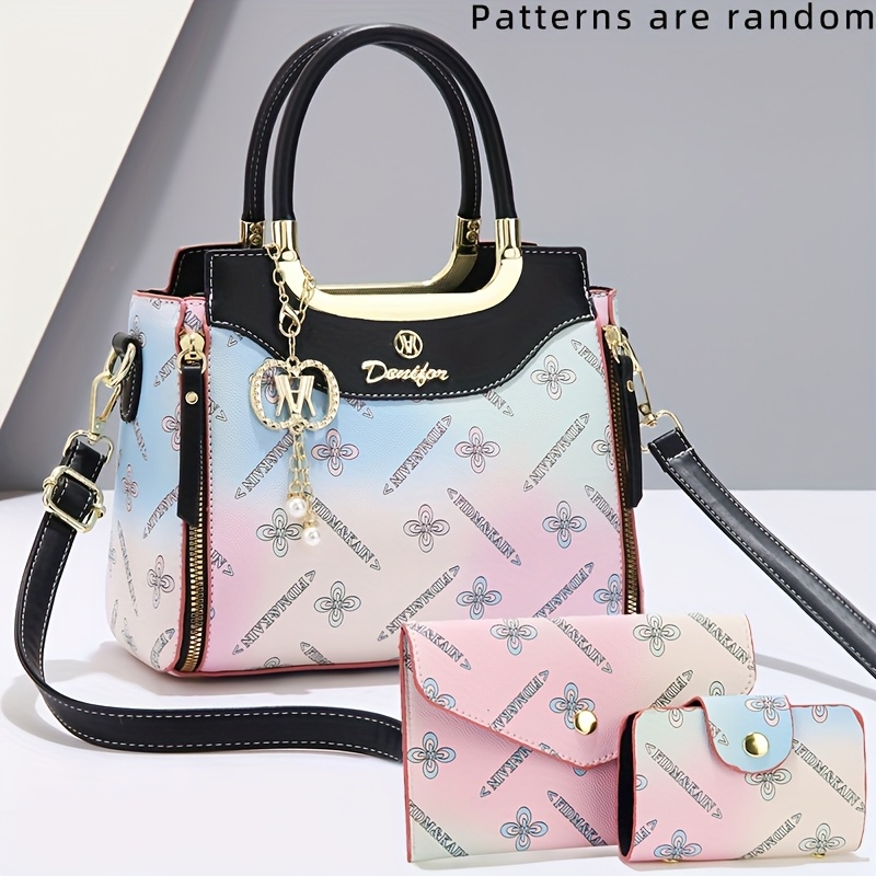 Women' Set, New Women's Commuter Easy Crossbody Bag, Casual Niche Women', Textured Shoulder Bag, Handbag, Gift Bag Type