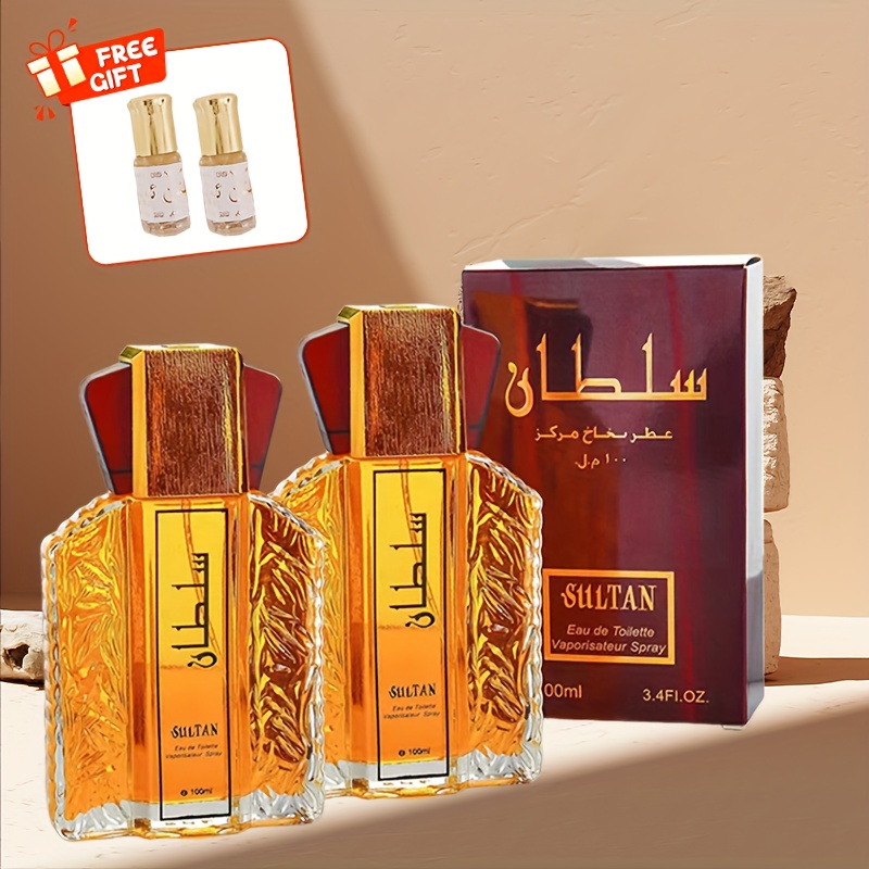 Image of 100ml*2+3ml*2, Floral Perfume For Men, , Long-lasting Romantic Perfume, Beautifully Designed, Unique Shape, Holiday Gifts, Daily Is Very Suitable For