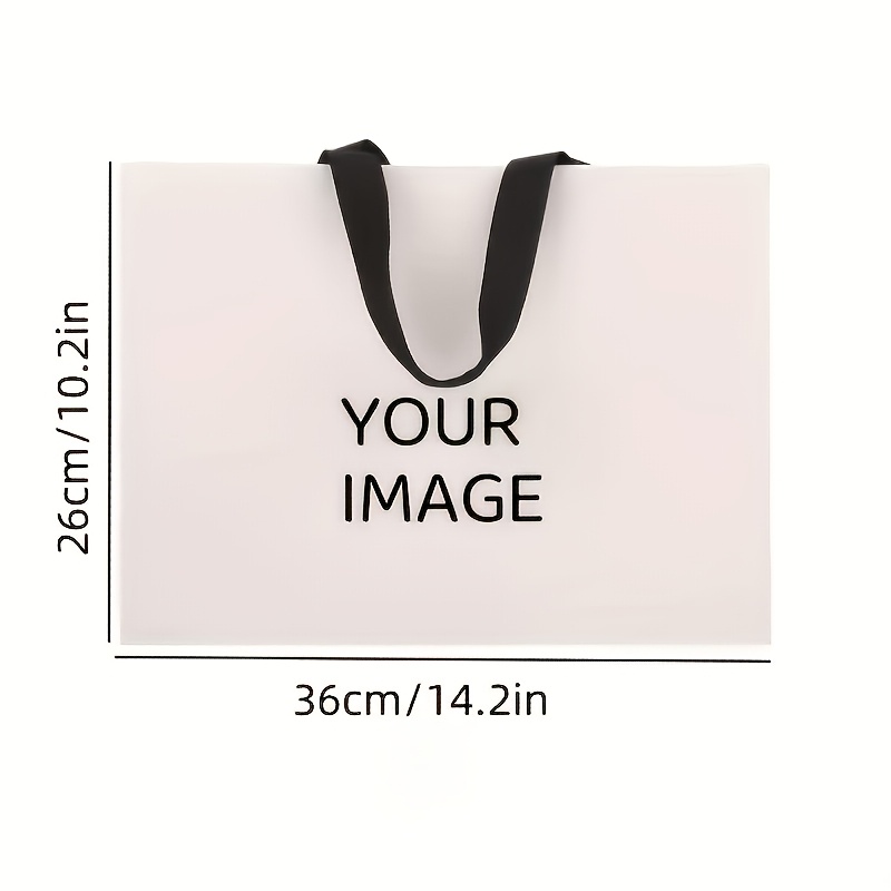 Custom High-Quality Paper Tote Bag for Store Shopping