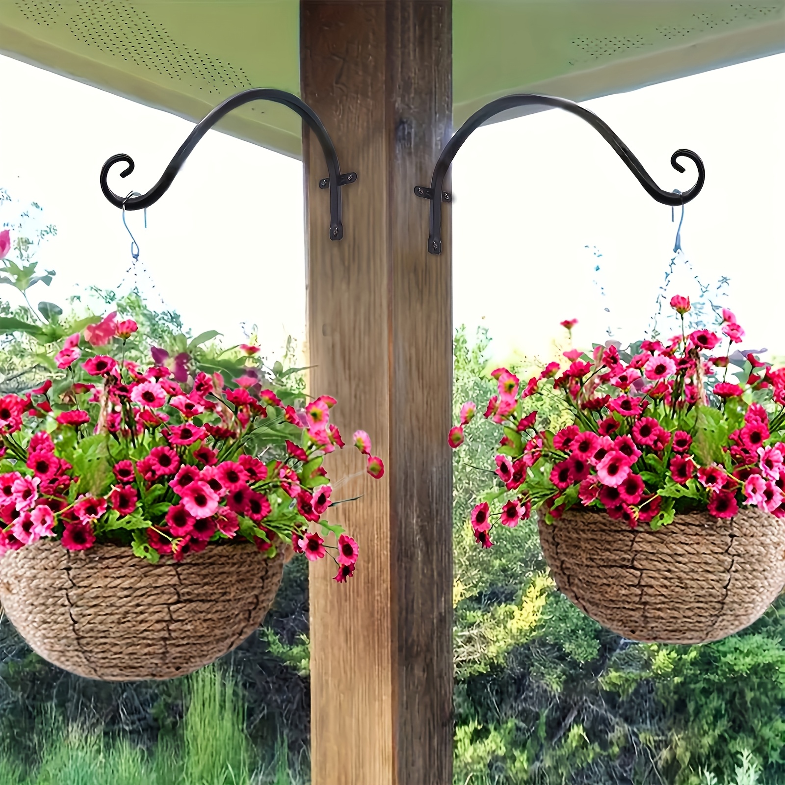 hanging basket hooks sold on Temu United States