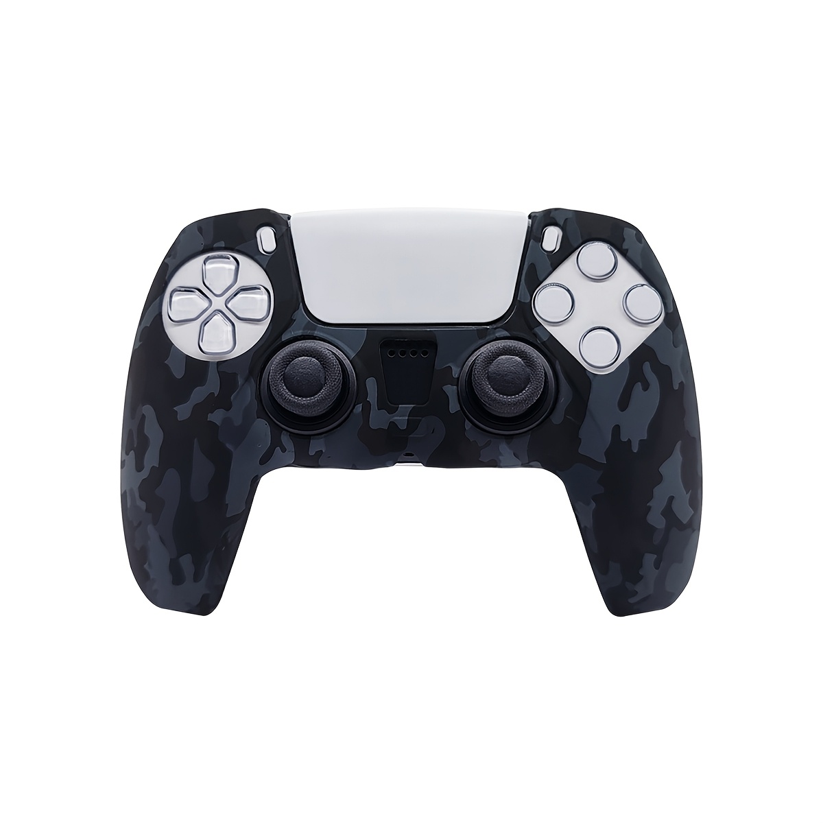 For Ps5 Controllers. Water Transfer Printing Game Case. Anti-slip Texture Design. Enhances Gaming Experience. Anti-slip, Sweat-proof And Scratch-resistant