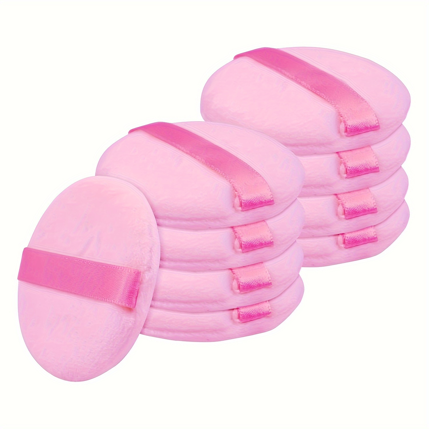 

9pcs Ultra- Powder , 2.16" Round Makeup For & Body Application - Fragrance-free, Ideal For Types