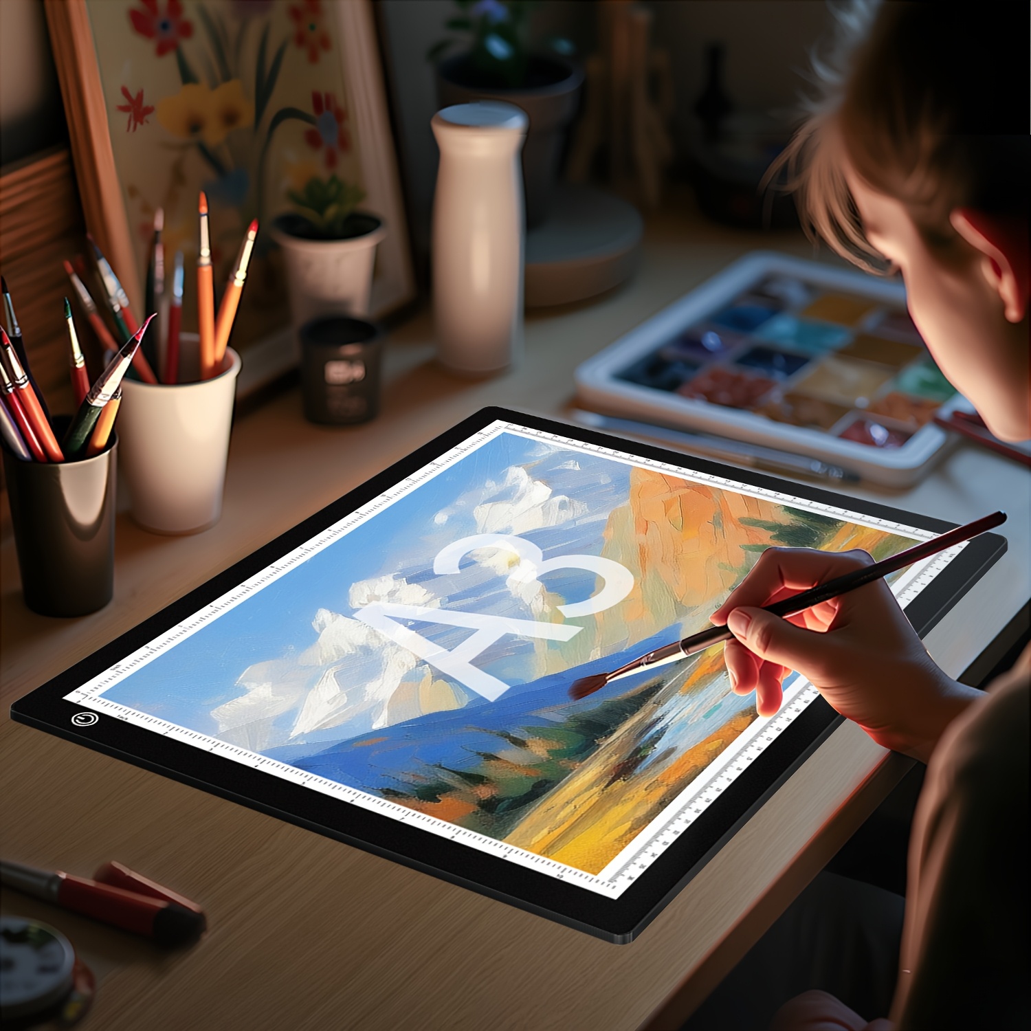 Tablette lumineuse pour diamond painting A2