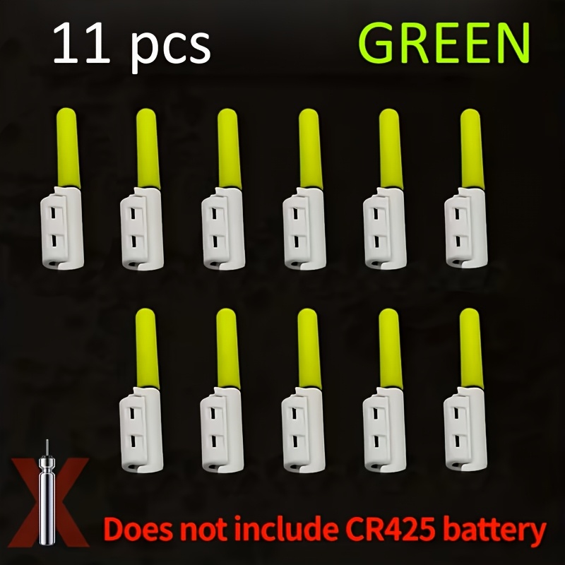 E-shop 11er-Pack LED-Anbissanzeiger, ohne Batterien geliefert