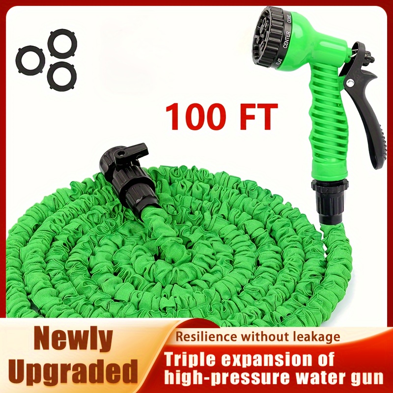 

1pc 75ft Expansion Hose High Pressure Irrigation Multi- Car Spray Hose Shrink Garden Hose Spray Tools, Watering Equipment