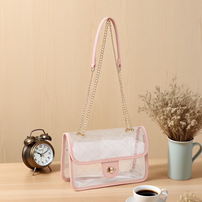 Ragsto crossbody bag with chain closure