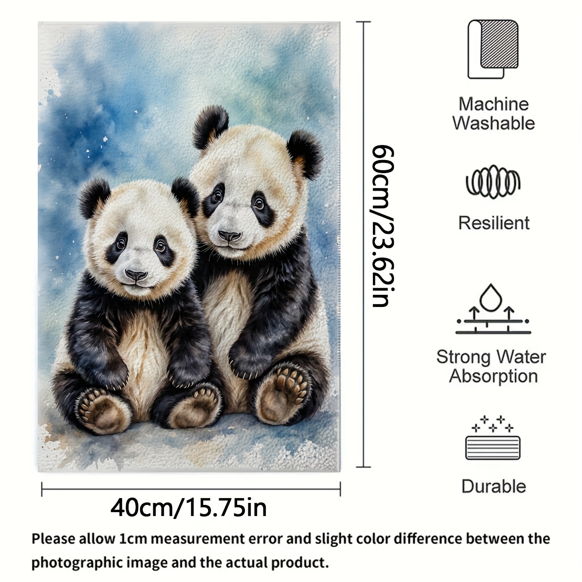 2pcs watercolor   travel   autumn gift printed pattern towel striped design autumn home decor suitable for   holiday parties gifts event giveaways autumn towel quick dry towel   minimalist style towel