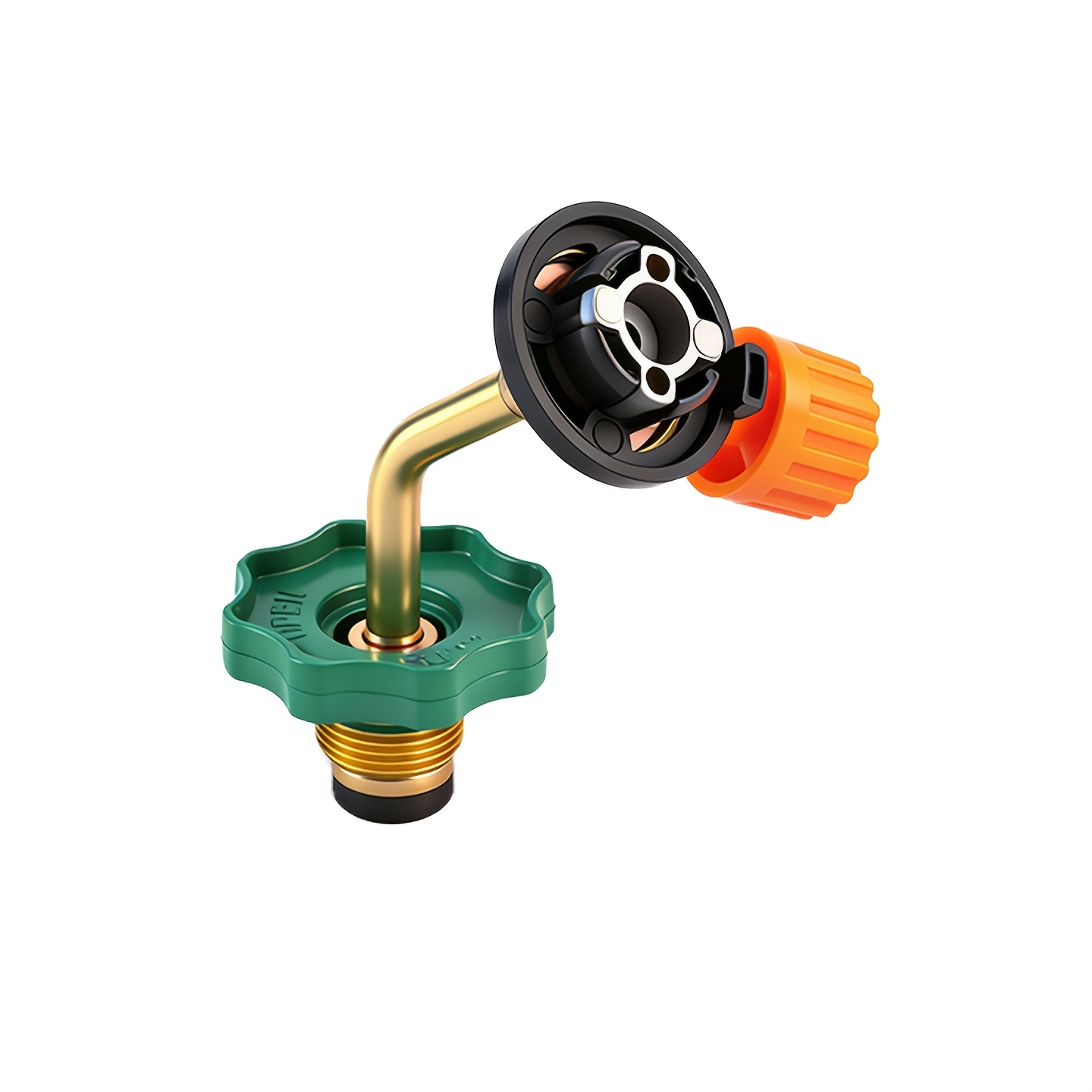 E-shop Camping Kochgeschirr, Camping Zylinder Nachfüllflaschen Druckadapter Flaschenanschluss Fitting Adapter für Outdoor Wandern, Ohne Batterie