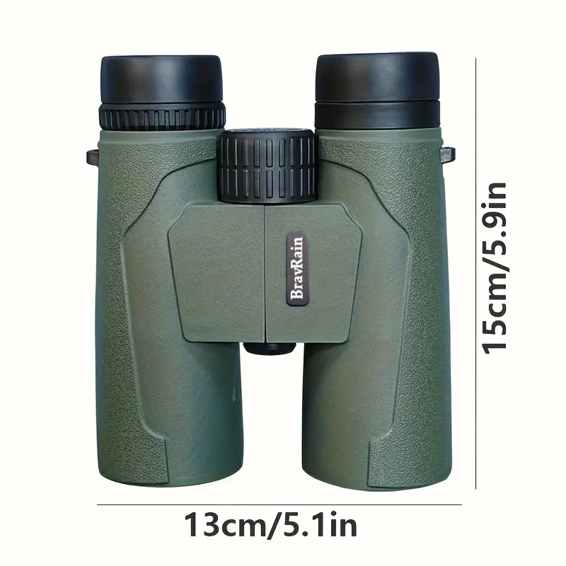 Binocolo Professionale 10x42 - Per Birdwatching, Trekking E Astronomia, Prismi BAK-4, Impermeabile - Foto 8