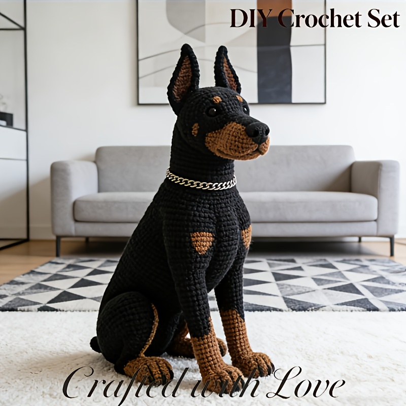 1/Piece Realistic * Crochet Kit | Suitable for Beginners and *, * Materials, Animal Knitting Craft Set, Ideal for Ad