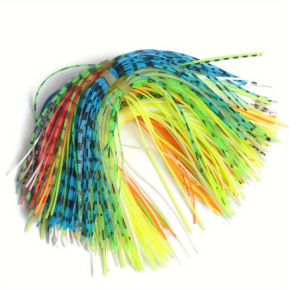 Fishing Lure Bait Colorful Silicone Pvc Thread Fishing - Temu Canada