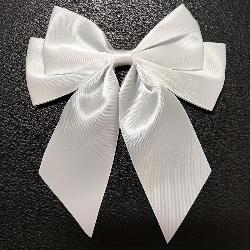 TEMU Krtata-6pcs Pack, Length 13cm 5.12inch, Krtata Brand Red Burgundy Black Golden Purple Double-ear Bows, Material Thickened And , Premium Bow With