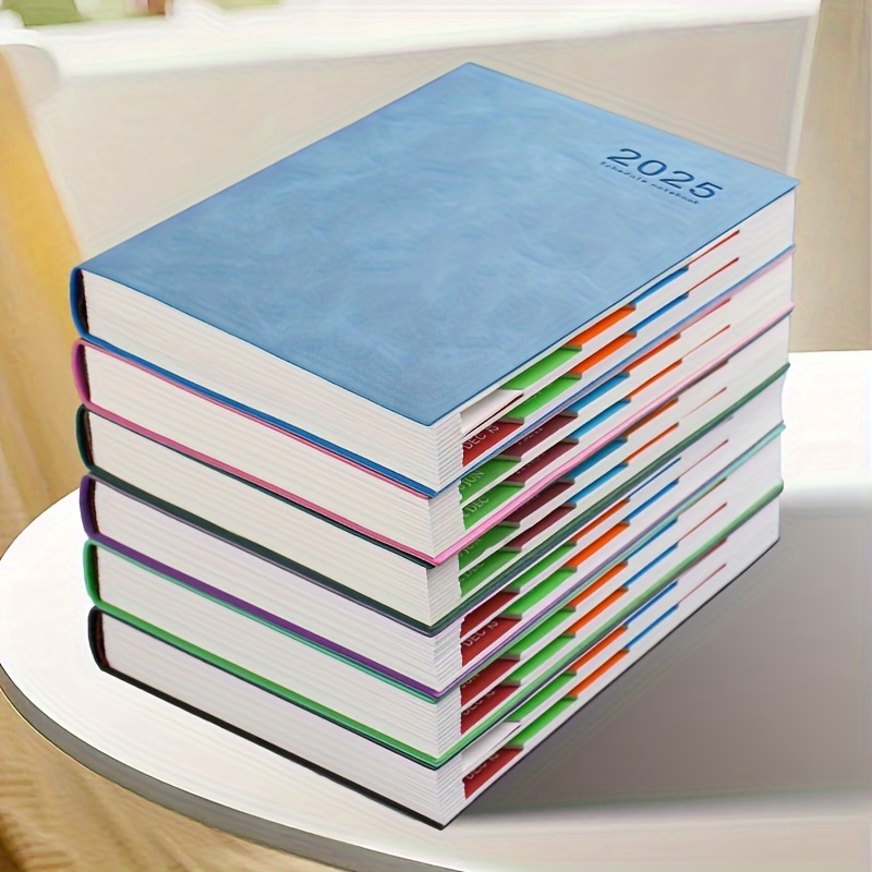 

2025 A5 Notebook - Efficient Time Management & , , English - Organizer For