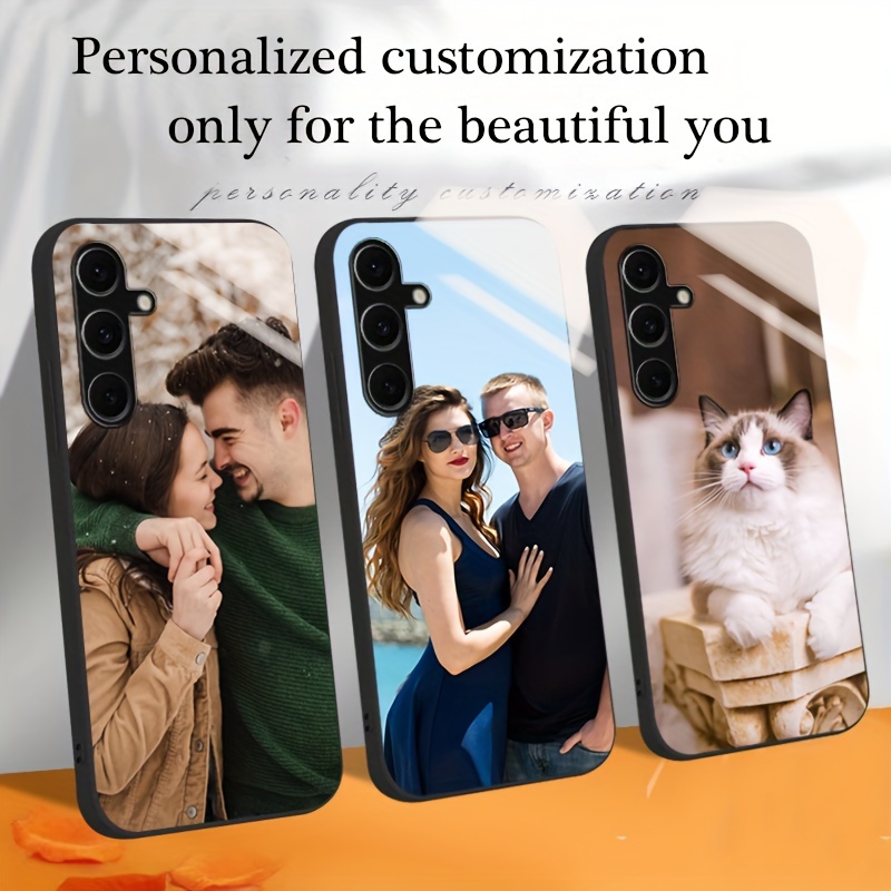 

Customized Mobile Phone Case, Hd Photo Pattern Diy Mirror S24 Fe/s23 Ultra/s22+, Frosted Soft Frame, Lens Protection