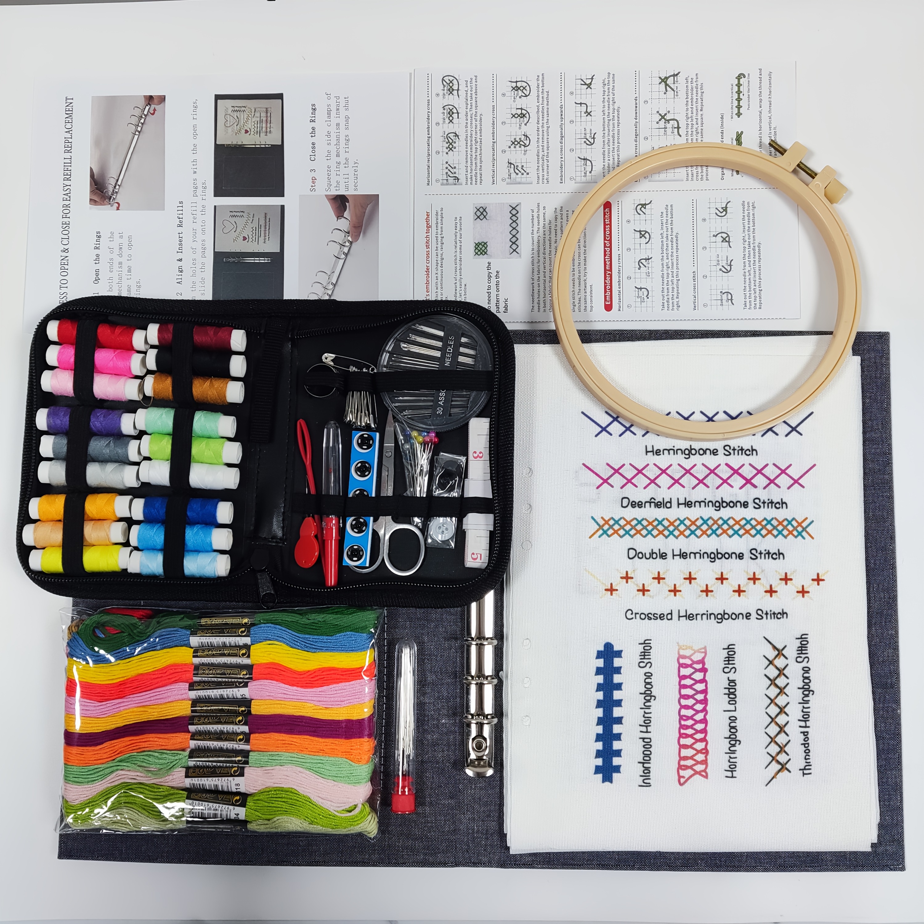 DIY Stitch Book Embroidery Kit for Beginners