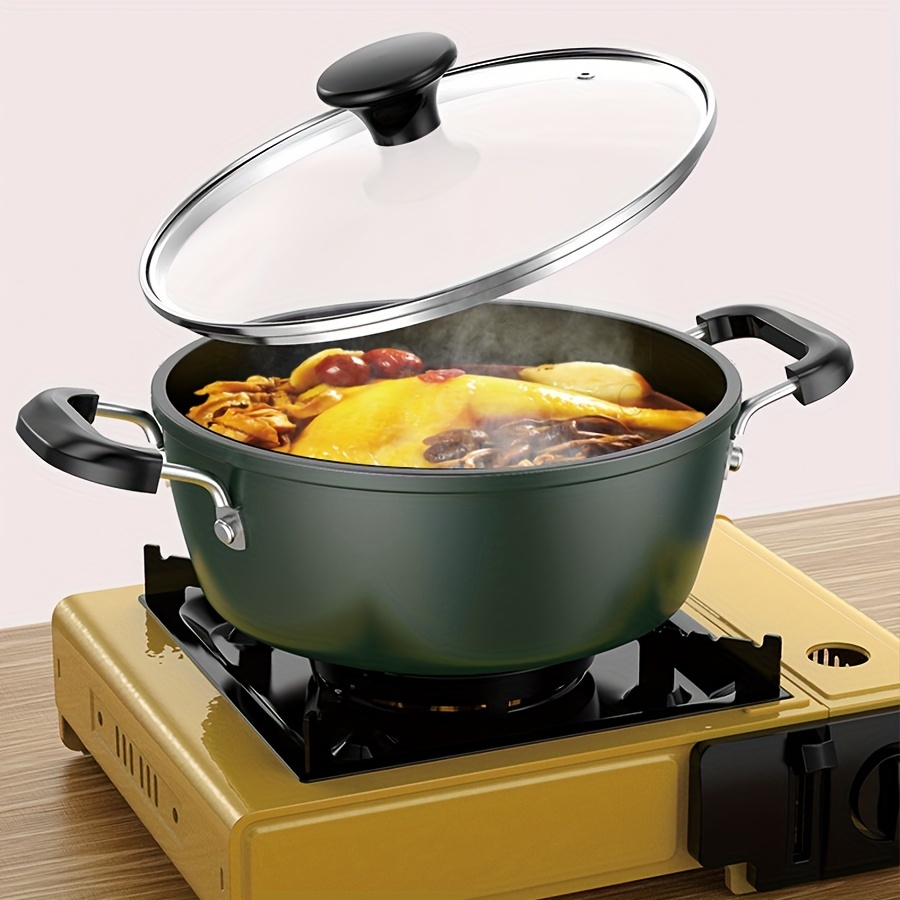 versatile   set with lids dishwasher safe compatible with induction gas stoves for stir frying and cooking details 0