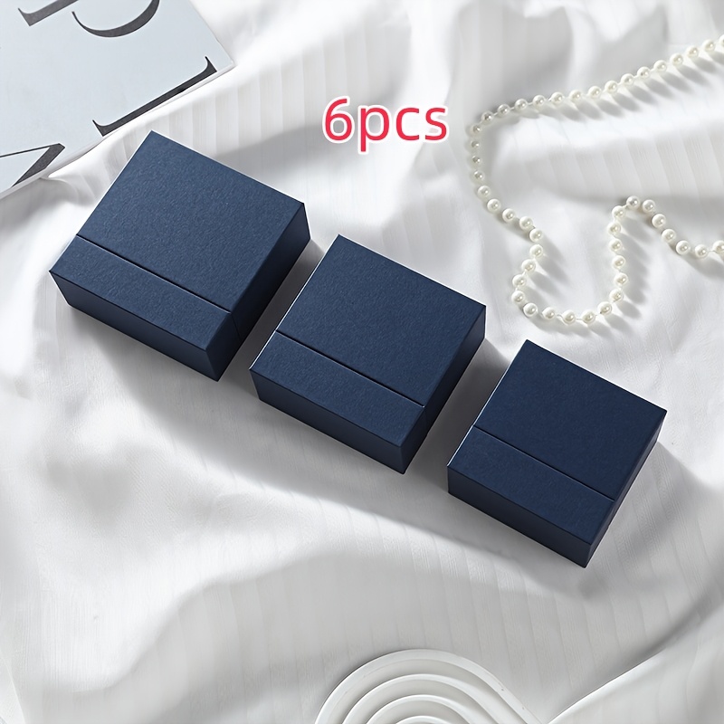6pcs Custom Jewelry Storage Box with Your Brand Logo