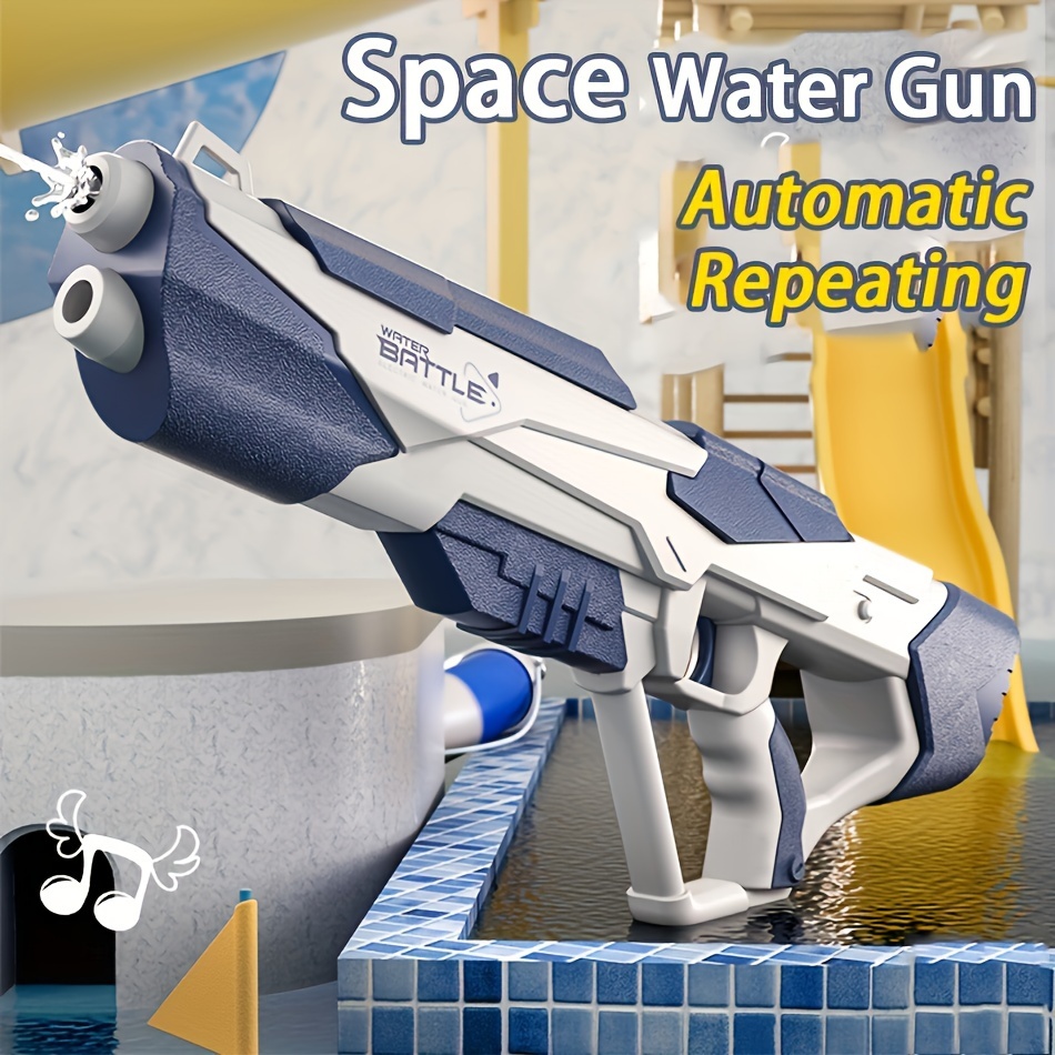 Kaufe Automatische Wasserpistole Spielzeug Elektrische Hochdruck Große  Kapazität Blaster Pool Pistolen Sommer Outdoor Spielzeug für Erwachsene  Kinder