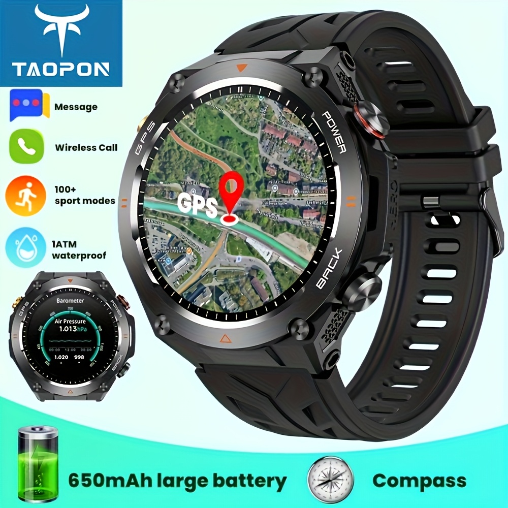 650mah For Men And Women, Gps Outdoor With , Pressure, Compass Function, Ipx8, 100 , Wireless Calling