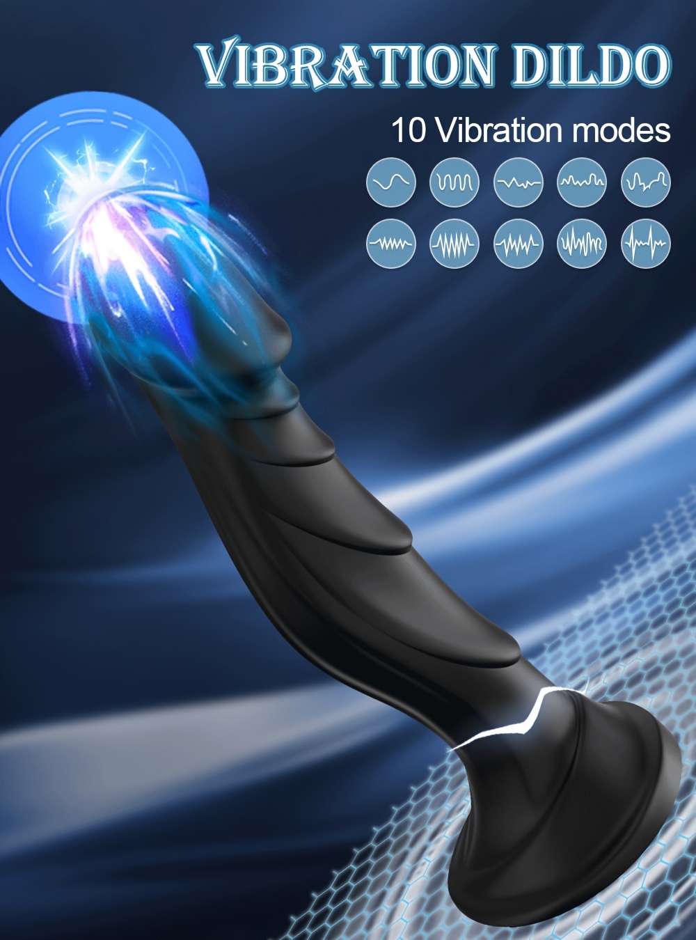 huge vibrating dildos Vibrating Penis Ring for Couples / Clit Stimulating Cock Ring / Adult main image 1