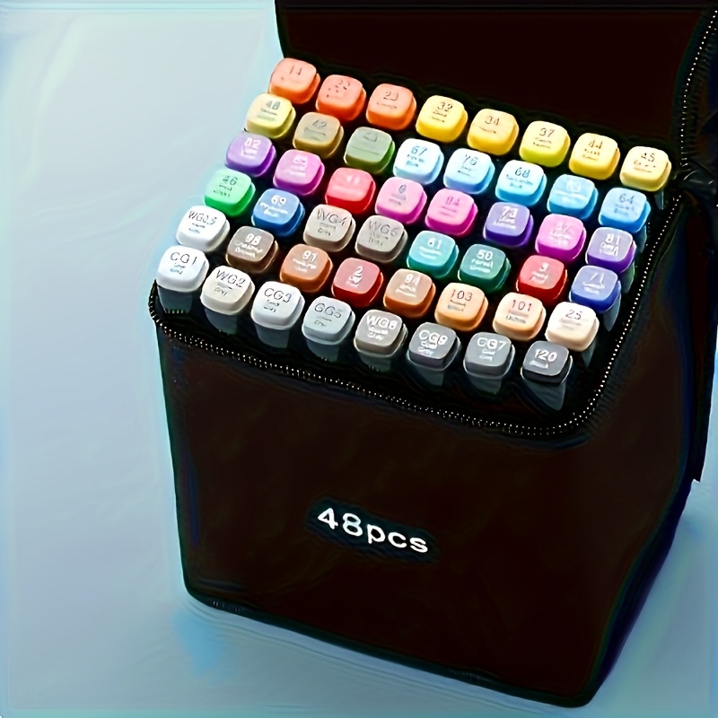 Trousse à stylo,Sac de rangement multifonctionnel de grande capacité