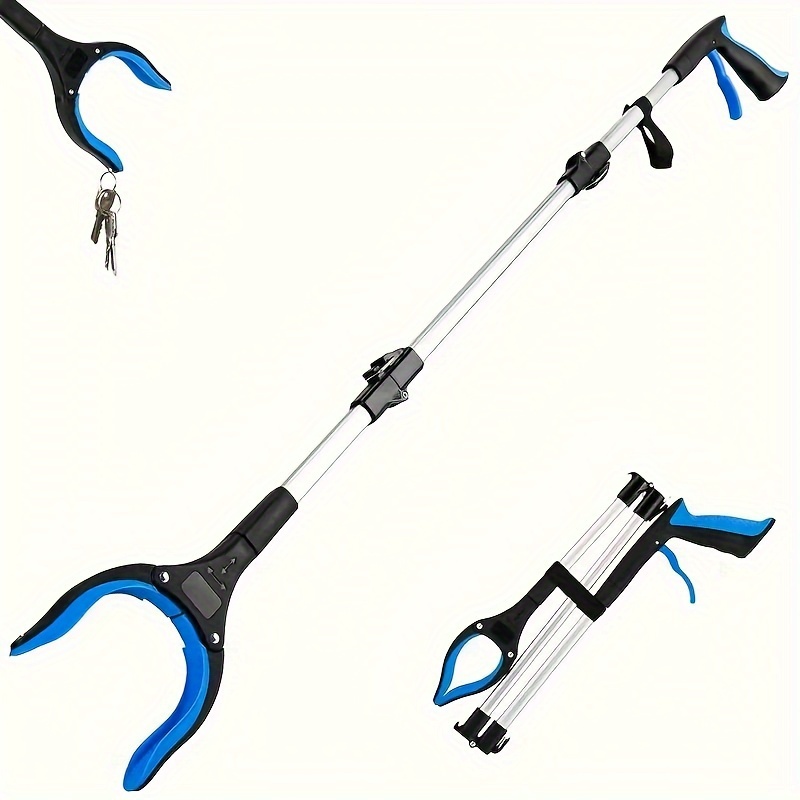 

Lightweight & Foldable Grabber Tool - Ideal For Gardens, Parks & Home Use - Perfect For Seniors & Trash Collection, Random Color