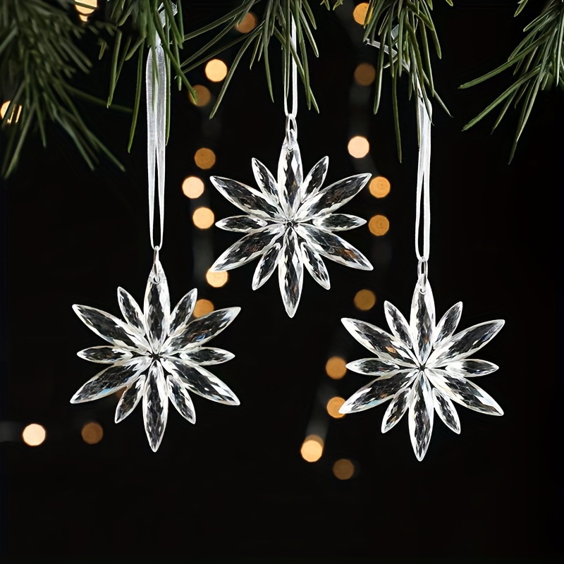 

14- Pendants, Plastic Christmas Ornaments, Hanging Decor For , , Diy Crafts, No Needed, For Christmas, New , Decorations