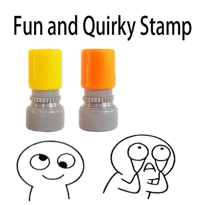 2-pack Funny Stamps, Humorous Stamps For Journals, Fun Teacher Grading Stamps, Classroom Marking Stamps, Reusable Teacher Journal Stamps