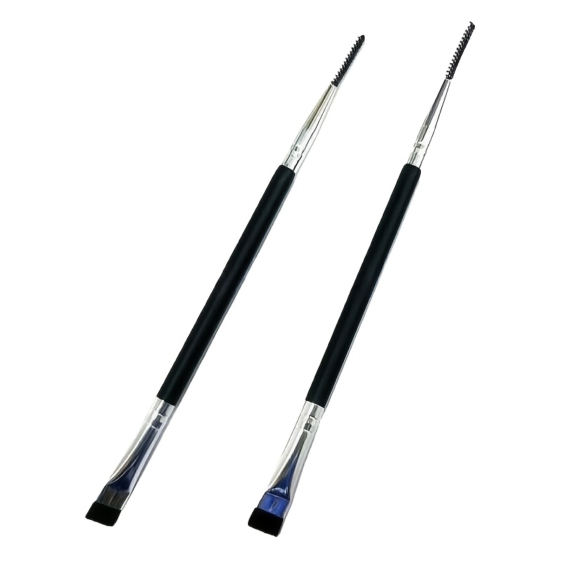 E-shop 2 Stk. Doppelköpfige Wimpern-Dauerwellen-Lifting-Bürste – 2-in-1 Wimpernzange & Augenbrauenbürste, Pflege für Zuhause & unterwegs,