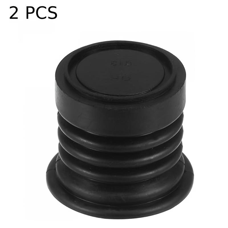 2pcs black silicone washing machine drain hose seal ring ideal for bathroom kitchen laundry room durable plastic construction laundry room accessories sleek black     ring 0