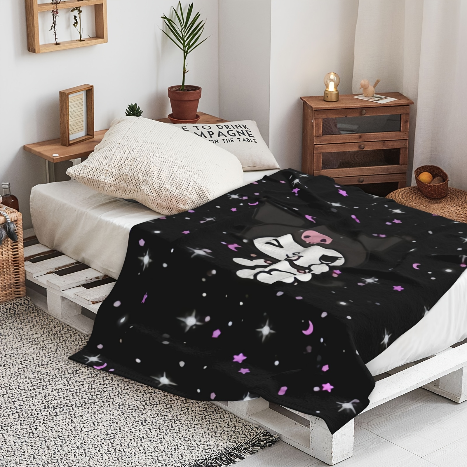 a     flannel blanket   polyester digital printed knitted soft multi purpose     blanket for living room bedroom office warm leisure blanket suitable for gifts for your     details 2